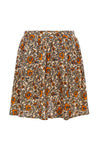 Meisjes Skirt van LOOXS Little in de kleur Orange Floral in maat 128.