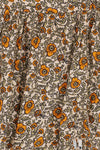 Meisjes Skirt van LOOXS Little in de kleur Orange Floral in maat 128.