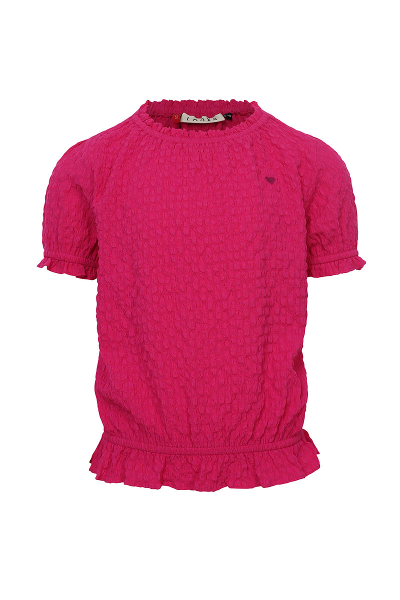 LOOXS Little Hot Pink Top