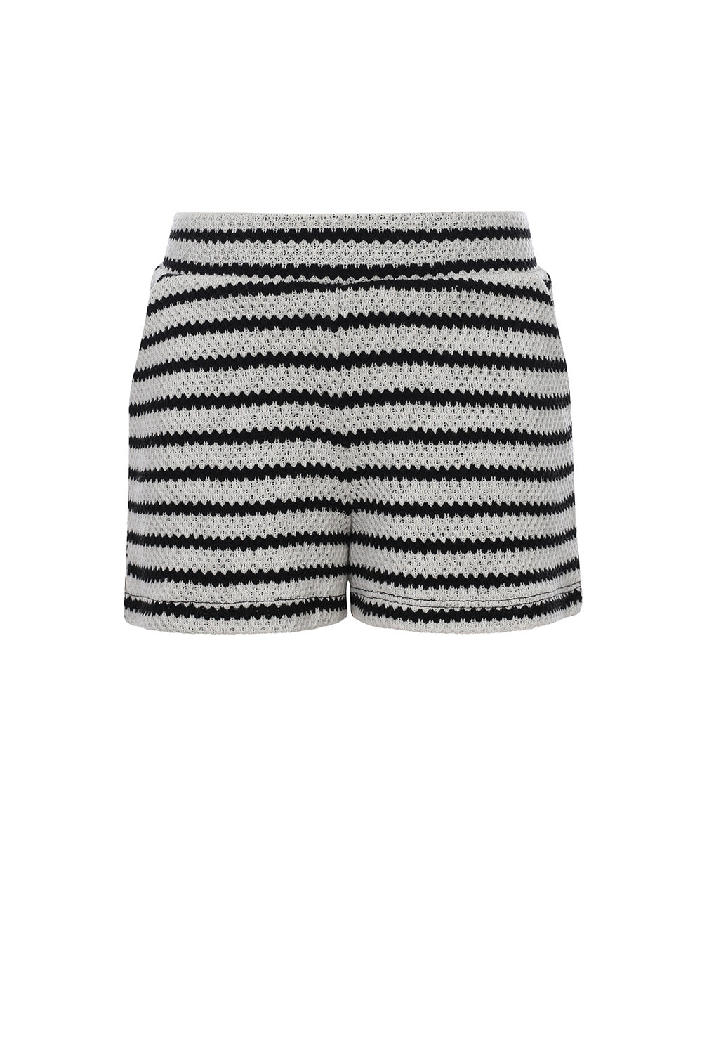 LOOXS 10sixteen Striped Knit Shorts