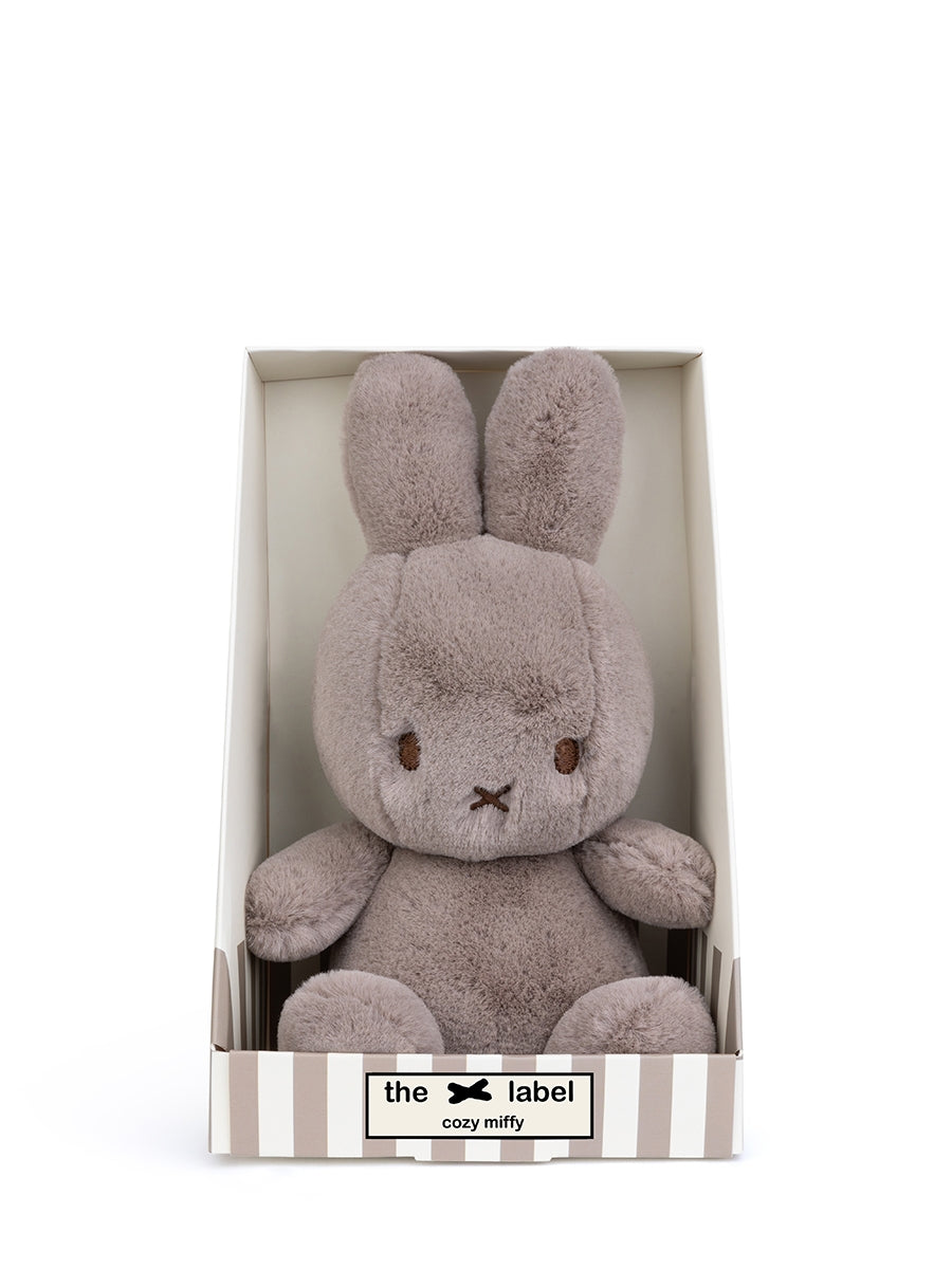 Nijntje - Miffy Taupe in giftbox - 23 cm