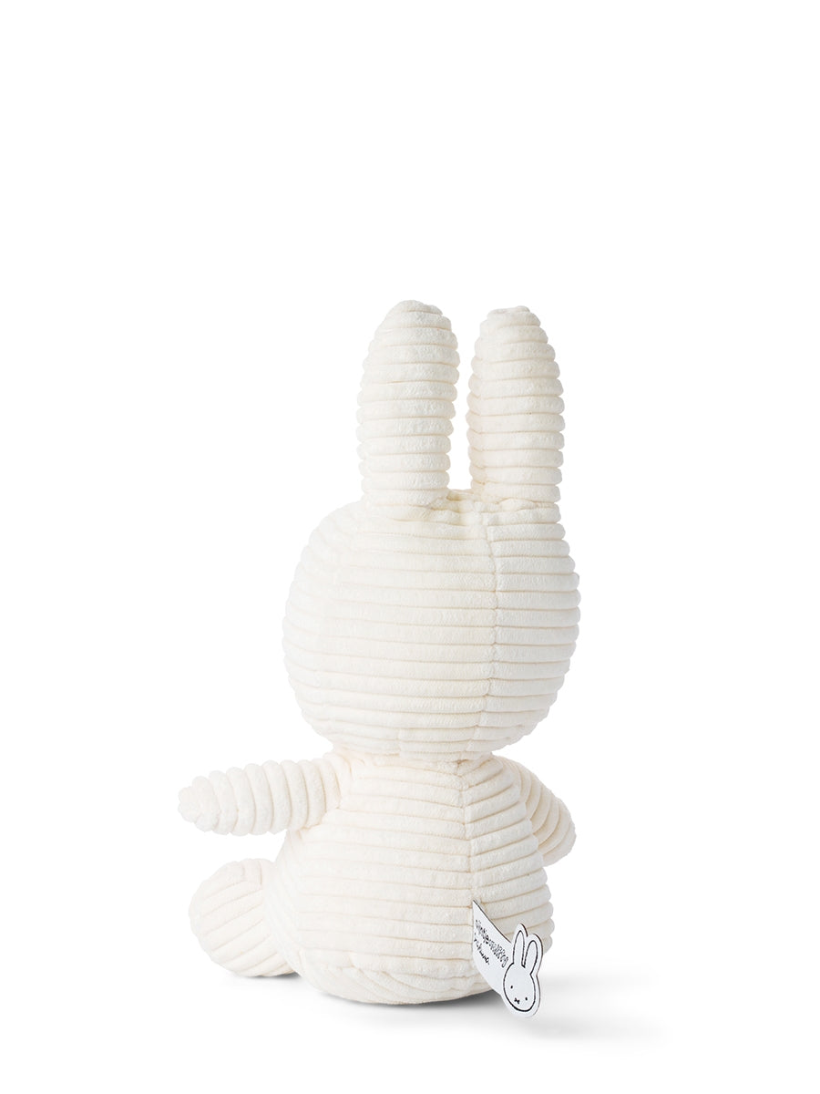 Nijntje - Miffy sitting ECO Corduroy Offwhite 23 cm