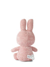 Nijntje - Miffy sitting ECO Corduroy Pink 23 cm