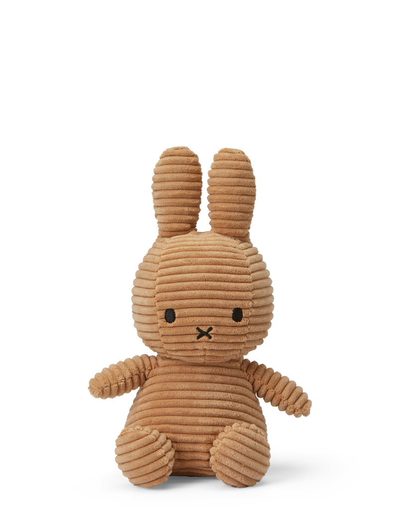 Nijntje - Miffy sitting ECO Corduroy Beige 23 cm
