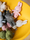 Nijntje - Miffy sitting ECO Corduroy Soft Grey 23 cm