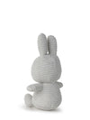 Nijntje - Miffy sitting ECO Corduroy Soft Grey 23 cm