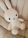 Nijntje - Miffy sitting ECO Corduroy Offwhite - 70 cm