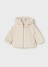 Mayoral Reversible faux fur jacket