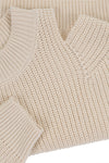 Meisjes Pullover van LOOXS 10sixteen in de kleur Creme in maat 176.