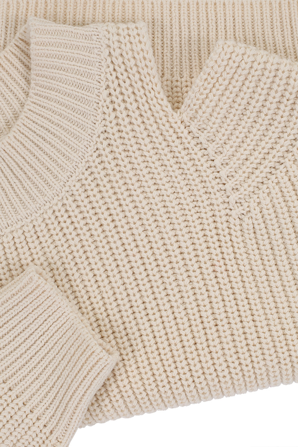 Meisjes Pullover van LOOXS 10sixteen in de kleur Creme in maat 176.