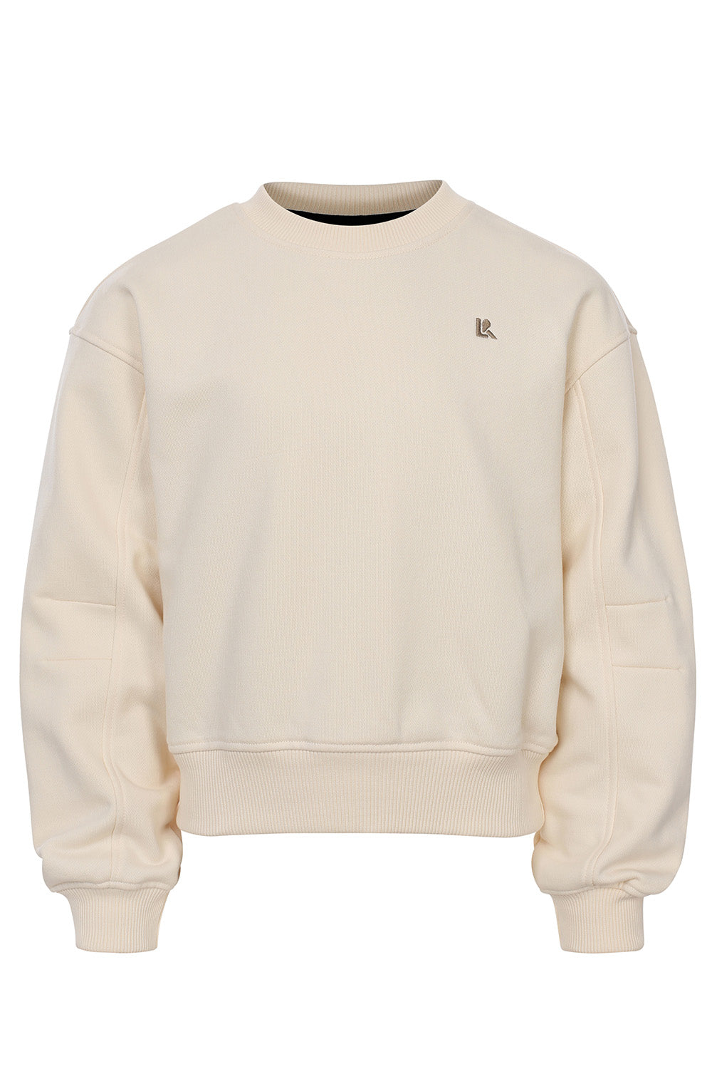 Meisjes Sweater van LOOXS 10sixteen in de kleur Creme in maat 176.