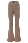 Meisjes Flare Pants van LOOXS 10sixteen in de kleur Taupe grey in maat 170-176.