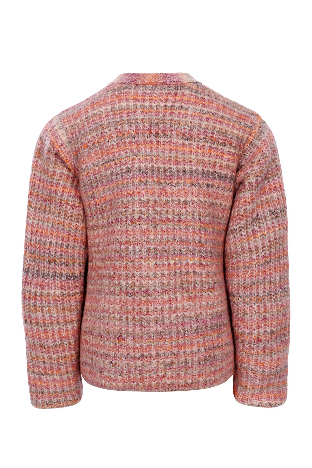 Meisjes Knitted Cardigan van LOOXS Little in de kleur MULTI STRIPE in maat 128.