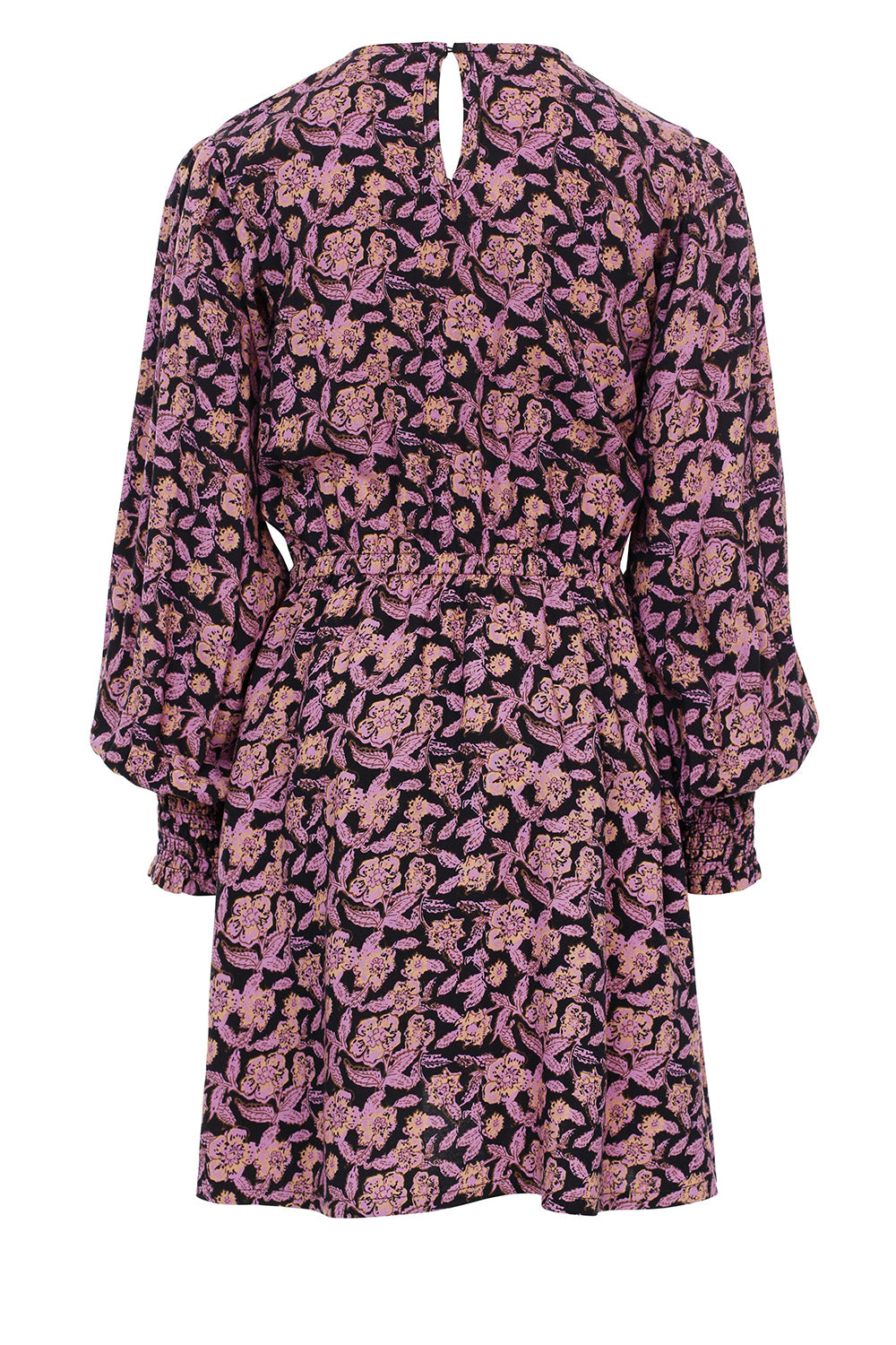 Meisjes Printed Dress van LOOXS Little in de kleur Autumn Flower in maat 128.