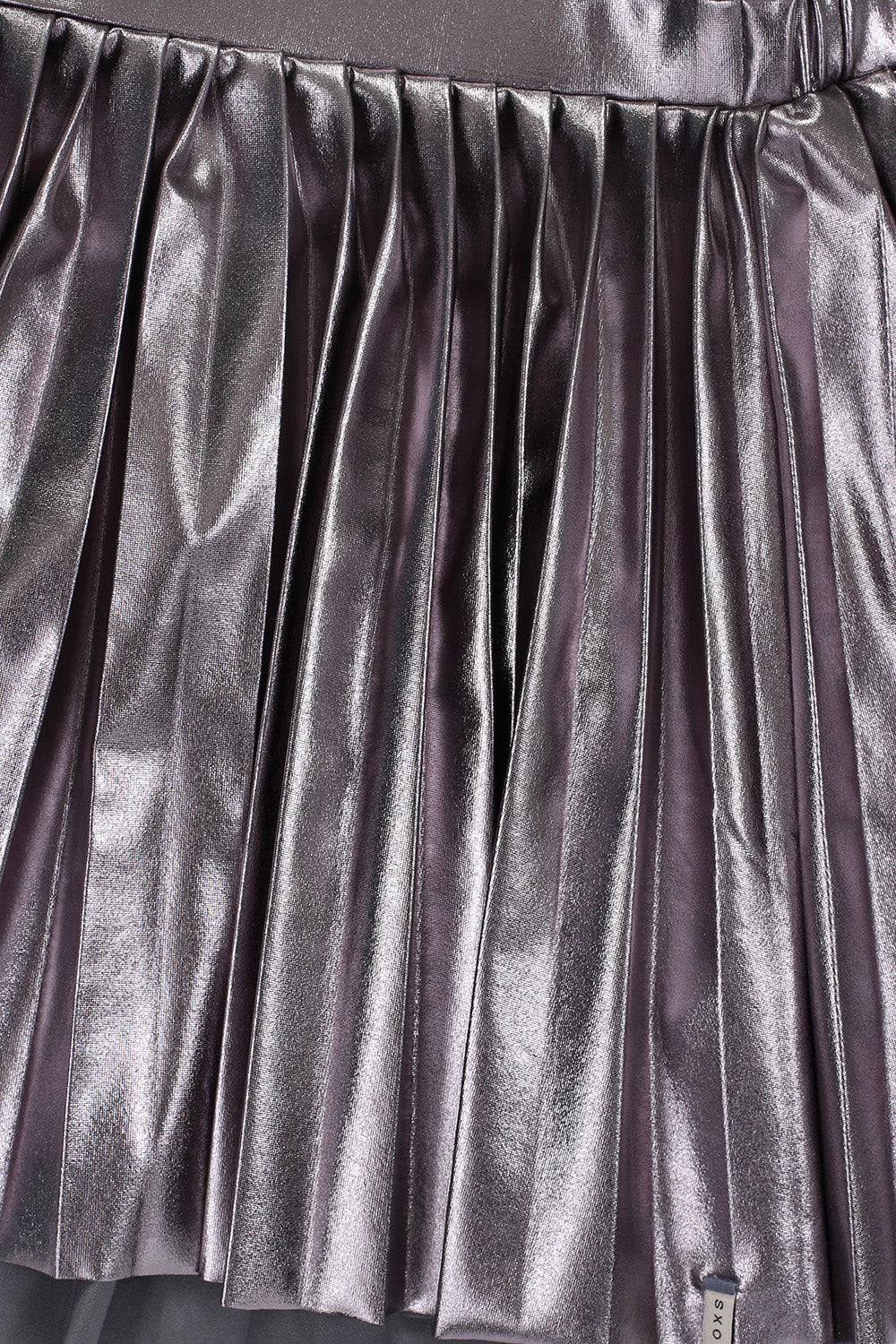 LOOXS Little Metallic Pleated Skirt