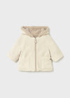 Mayoral Reversible shearling coat