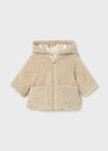 Mayoral Reversible shearling coat
