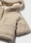 Mayoral Reversible shearling coat