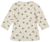 Meisjes G Dress ls Norton aop van Noppies in de kleur Oatmeal Melange in maat 68.