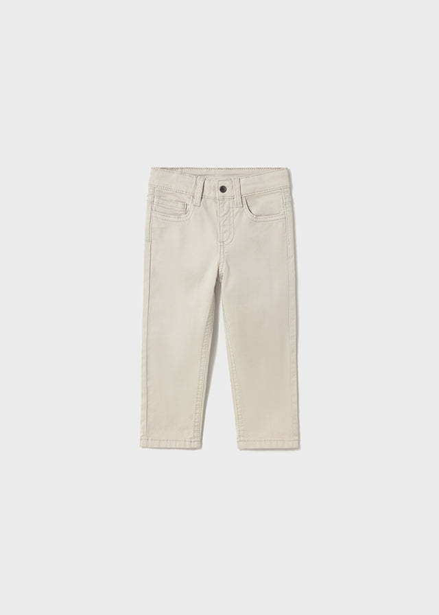 Mayoral Basic slim fit serge pants