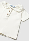 Mayoral S/s ribbed polo