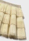 Mayoral Pleated tulle skirt
