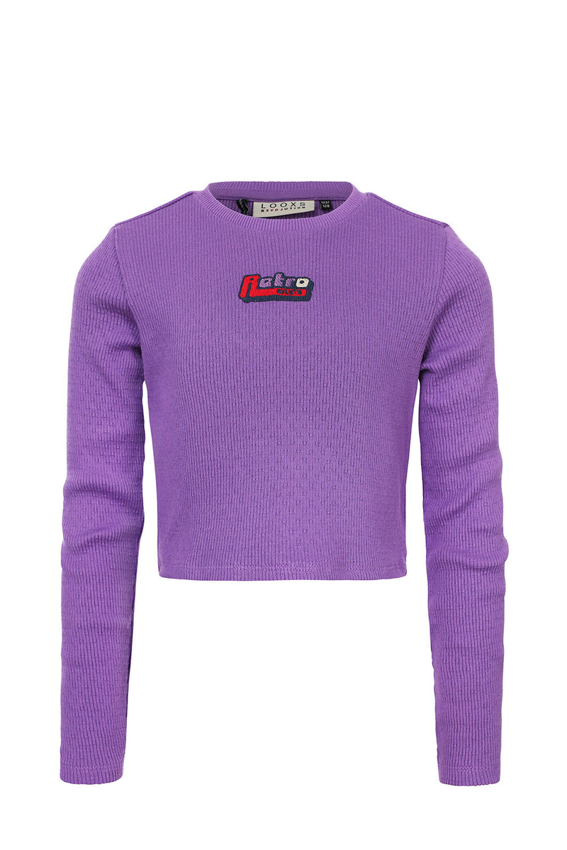 LOOXS 10sixteen Longsleeve Rib Top