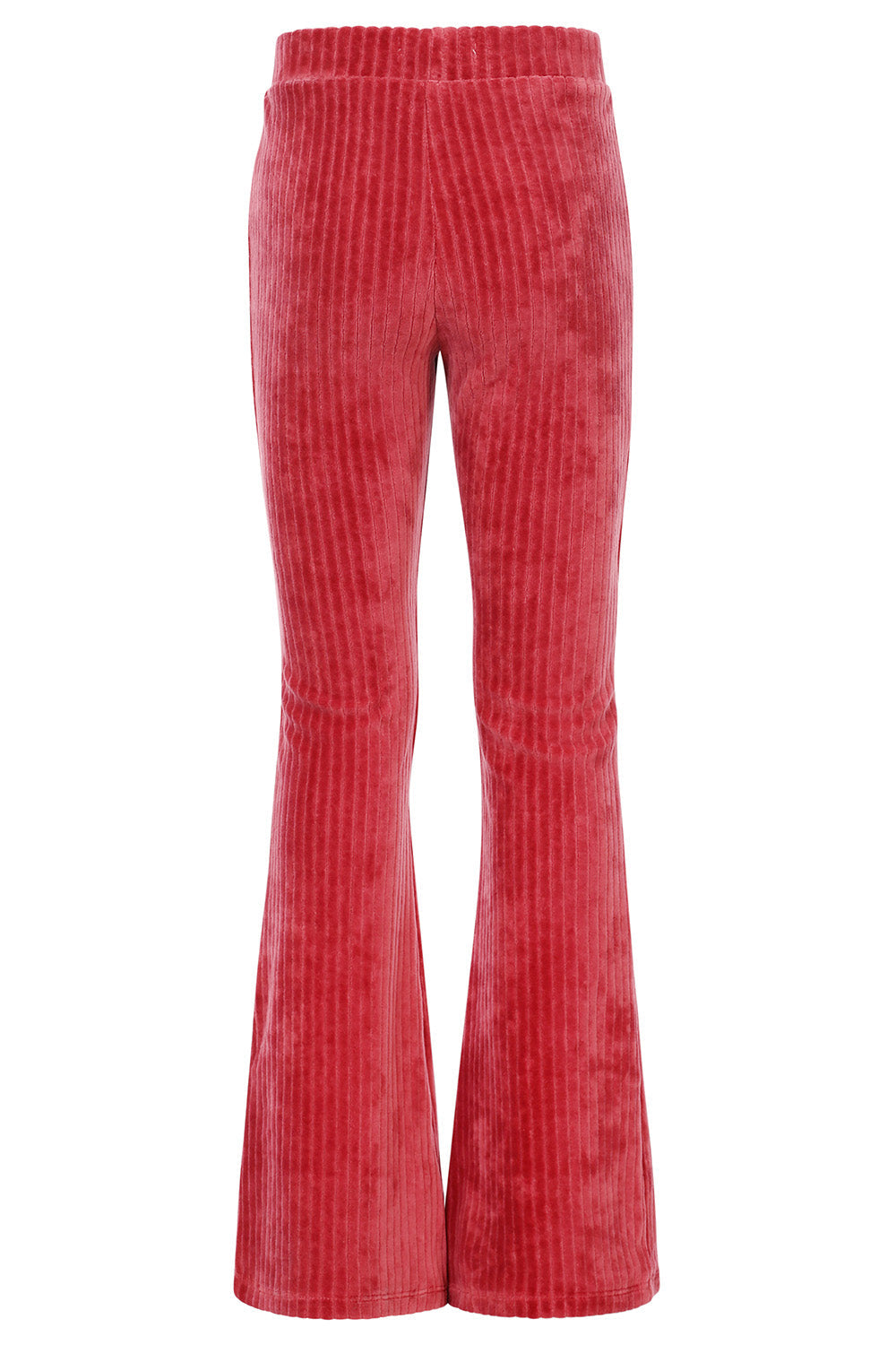 Meisjes Corduroy Flare Pants van LOOXS Little in de kleur PUNCH in maat 128.