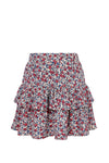 Meisjes Crincle Jersey Skirt van LOOXS Little in de kleur spring wildflower in maat 128.