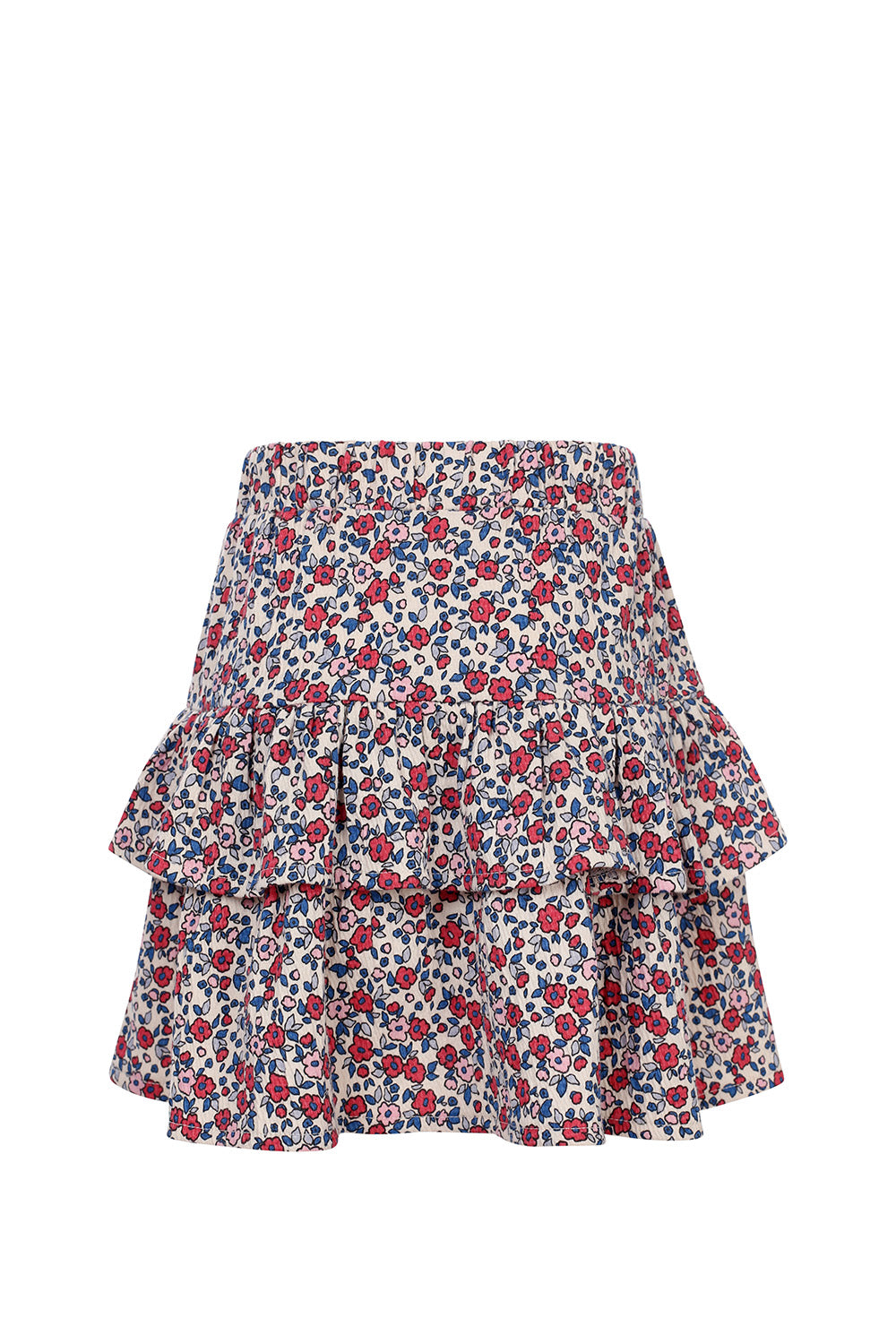 Meisjes Crincle Jersey Skirt van LOOXS Little in de kleur spring wildflower in maat 128.