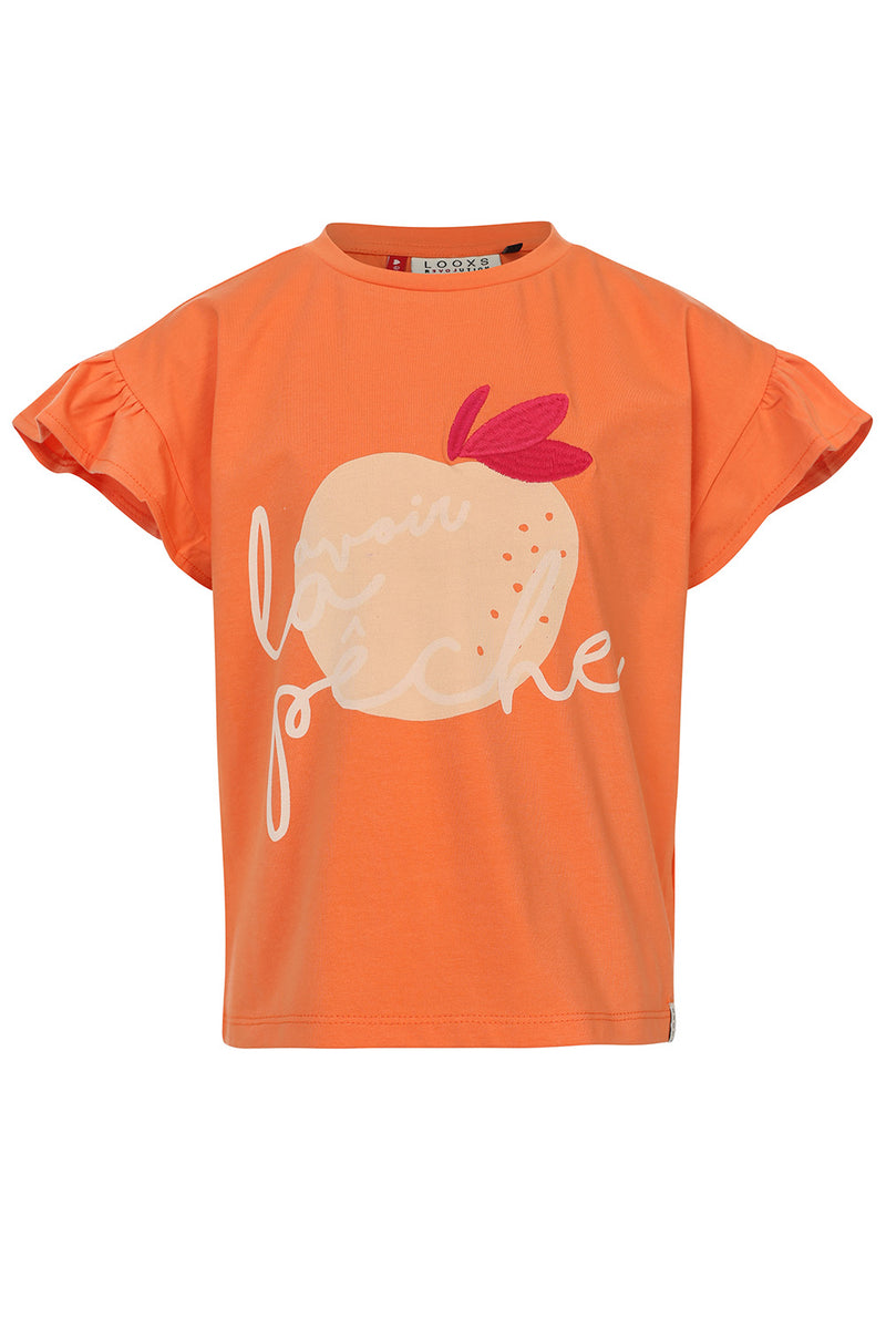 LOOXS Little T-Shirt Ruffled Short Sleeve