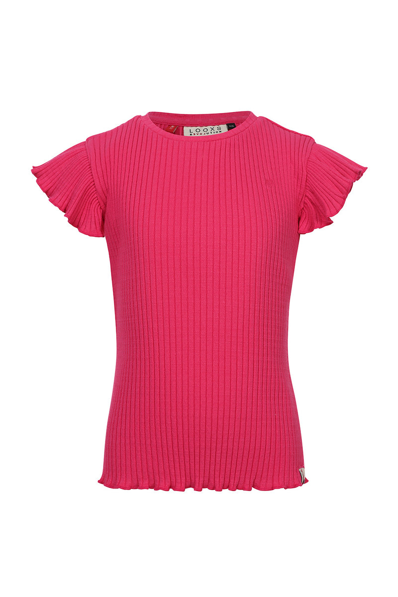 LOOXS Little T-Shirt With Ruffles
