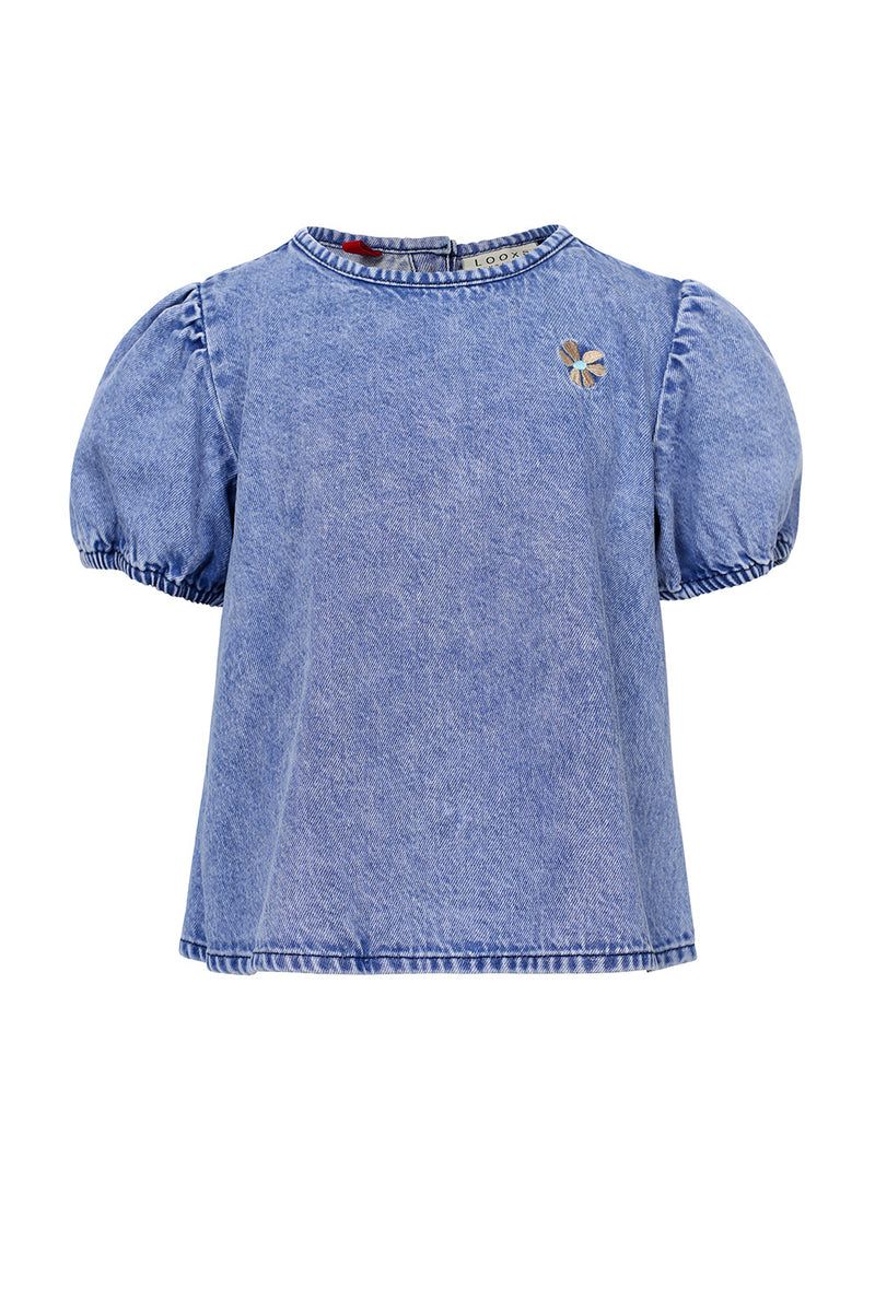 LOOXS Little Denim Blouse