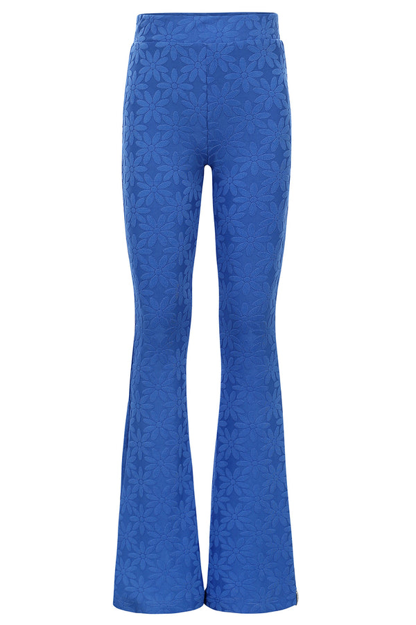 LOOXS Little Flower Jaquard Flare Pants