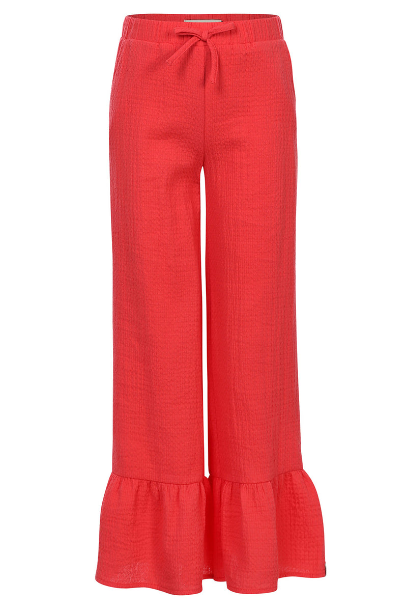 LOOXS Little Wideleg Pants With Ruffle