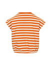 LOOXS Little Striped Short Sleeve Sweat Top