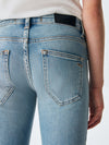 Meisjes Jeans Galina Aire Wash van LTB in de kleur 10120-MID BLUE in maat 176.