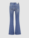 Meisjes Jeans Noelia Maisha Wash (flare mid rise) van LTB in de kleur 10120-MID BLUE in maat 176.