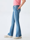 Meisjes Jeans Noelia Maisha Wash (flare mid rise) van LTB in de kleur 10120-MID BLUE in maat 176.