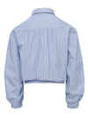 Meisjes Stripe Blouse van LOOXS 10Sixteen in de kleur Blue sky in maat 176.