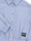 Meisjes Stripe Blouse van LOOXS 10Sixteen in de kleur Blue sky in maat 176.