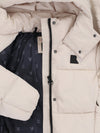 Meisjes Outerwear Cropped Jacket van LOOXS 10Sixteen in de kleur Pebble in maat 176.