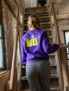 Meisjes Sweater van LOOXS 10Sixteen in de kleur Violet in maat 176.