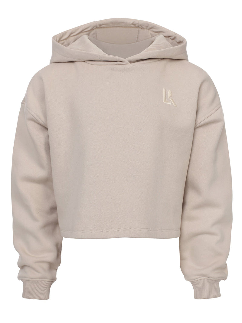 Meisjes Hoody van LOOXS 10Sixteen in de kleur Dust in maat 176.
