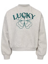 Meisjes Sweater van LOOXS 10Sixteen in de kleur Snow melee in maat 176.