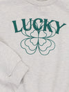 Meisjes Sweater van LOOXS 10Sixteen in de kleur Snow melee in maat 176.