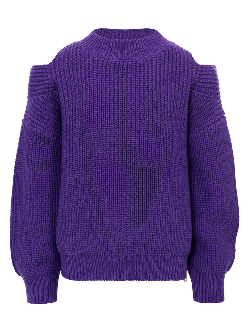Meisjes Pullover van LOOXS 10Sixteen in de kleur Violet in maat 176.