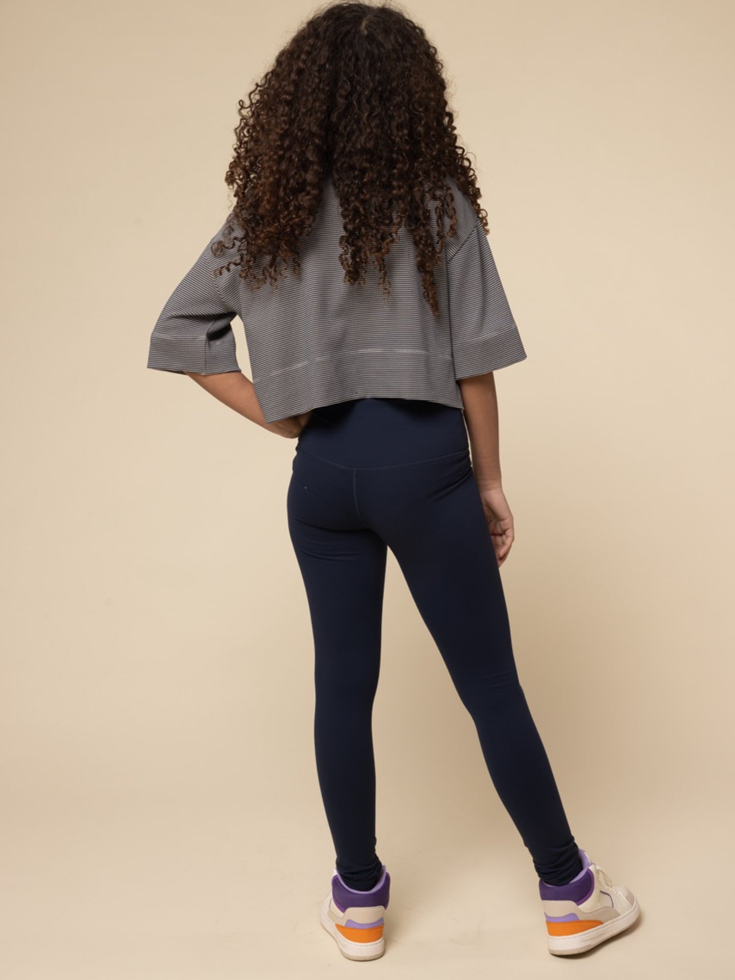 Meisjes Legging van LOOXS 10Sixteen in de kleur Dark navy in maat 176.