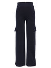 Meisjes Pants van LOOXS 10Sixteen in de kleur Dark navy in maat 170-176.