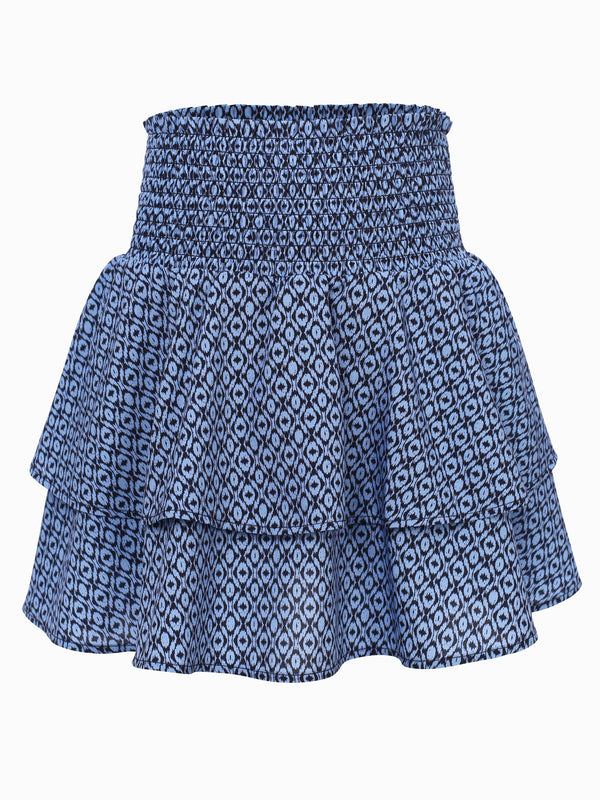 Meisjes Printed Smock Skorts van LOOXS 10Sixteen in de kleur Blue etnic print in maat 176.